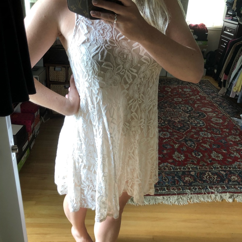 Free People lace babydoll dress